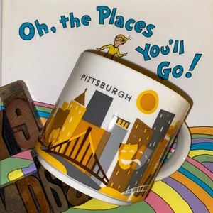 🆕☕️🧜‍♀️STARBUCKS ‘YOU ARE HERE’ Coffee Mug - PITTSBURGH